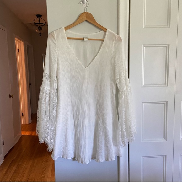 L*SPACE bell sleeve mini dress - Picture 2 of 7